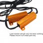 2pcs Plug&Play Switchback Front Signal Parking LED + Resistor For Toyota Prius C