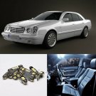 24pcs White Interior LED Light Kit for Mercedes Benz E Class W210 sedan 95-02