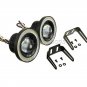 3.0" 20W COB LED Projector White Fog Light With Angle Light Halo Rings DRL Lamp