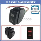 Push Switch LED LIGHT BAR 12V 3A Red LED Car For Nissan Pathfinder on/off