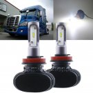 For 2008-2016 Freightliner Cascadia Commercial Truck H11 50W LED Headlight Low
