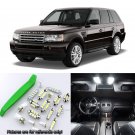 HID White 20pcs Interior LED Light Kit for 2003-2009 Range Rover + Free Tool