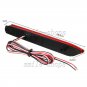 2 x Red Lens LED Rear Bumper Reflector Brake Lights For Lexus IS-F GX470 RX300