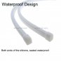 2x 60CM Car Switchback White/Amber LED Strip DRL Turn Signal For Audi-Style Tube