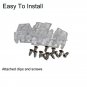 2x 60CM Car Switchback White/Amber LED Strip DRL Turn Signal For Audi-Style Tube