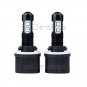 2 x 880 High Power 50W Cree 6000K White LED Projector Fog Driving Light Bulbs