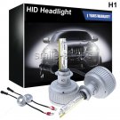 H1 HID Headlight Conversion Kit 55W High Low Beam 6000K White Bulbs Waterproof