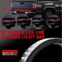 60" Double LED Truck Tailgate Light Bar Strip Red White For GMC Sierra 1500 2500