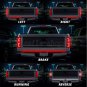 60" Double LED Truck Tailgate Light Bar Strip Red White For GMC Sierra 1500 2500
