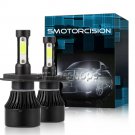 H4 9003 LED Headlight Kit Hi/Lo Beam Bulbs 1900W 285000LM Super Bright HID White