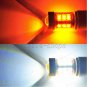 2pcs T20 7443 7444NA 54-SMD White/Amber Switchback LED Turn Signal Light Bulbs