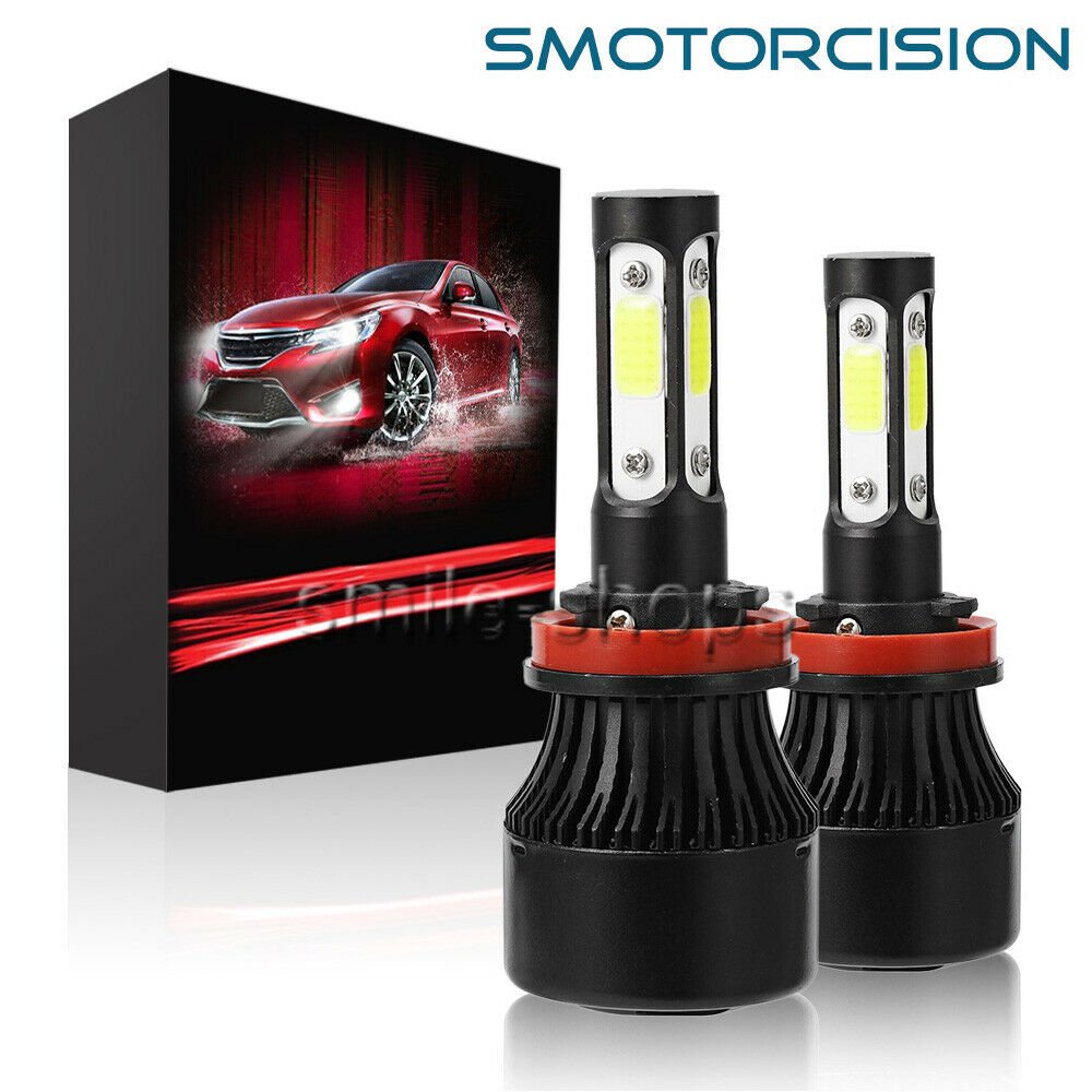 LED Headlight Kit H11 1900W 285000LM High Beam For Dodge Grand Caravan 2011-2017