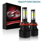 LED Headlight Kit H11 1900W 285000LM High Beam For Dodge Grand Caravan 2011-2017
