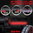 60" Double LED Truck Tailgate Light Bar Strip For Ford F-150 F-250 F-350 F-450