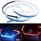 47" Dual Color Flow Type Car Flowing LED Flexible Strip For Trunk Tailgate Light