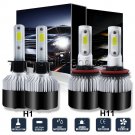 4x H1 H11 LED Headlight High Low Beam Kit For Kia Forte 10-16 Optima 07-15 White