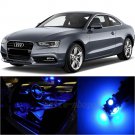 15pcs Blue Interior LED Light Package Kit for Audi A5 2008-2013