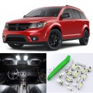 Xenon White 14pcs Interior LED Light Kit for 2009-2016 Dodge Journey + Free Tool