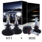 6000k LED Headlight Bulbs For 07-17 Toyota Camry High Beam 9005 + Low Beam H11