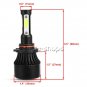 LED Headlight Kit 9005 White 6K High Beam Bulbs For LEXUS GS300 GS430 1993-2006