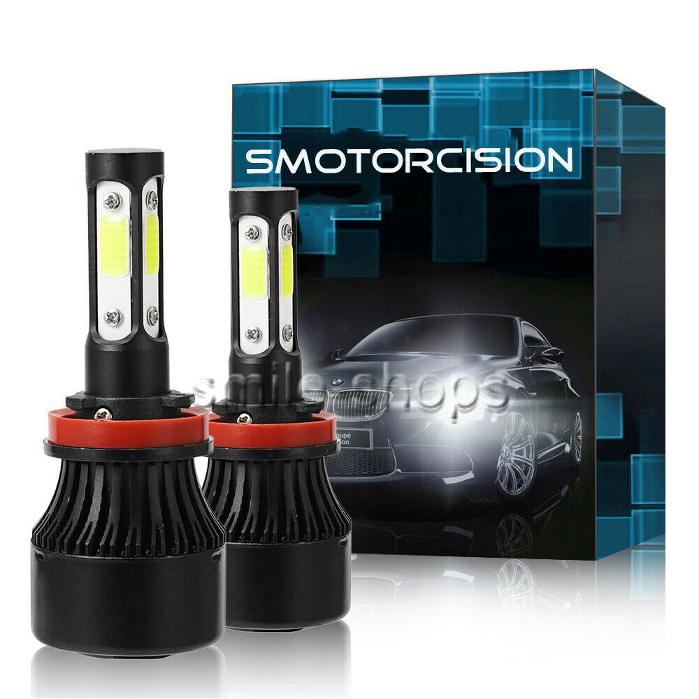LED Headlight Kit H11 6000K 1900W 285000LM Low Beam For Toyota Prius 2010-2015
