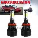 LED Headlight Kit H11 6K HID White 1900W Low Beam For Hyundai ELANTRA 2013-2016