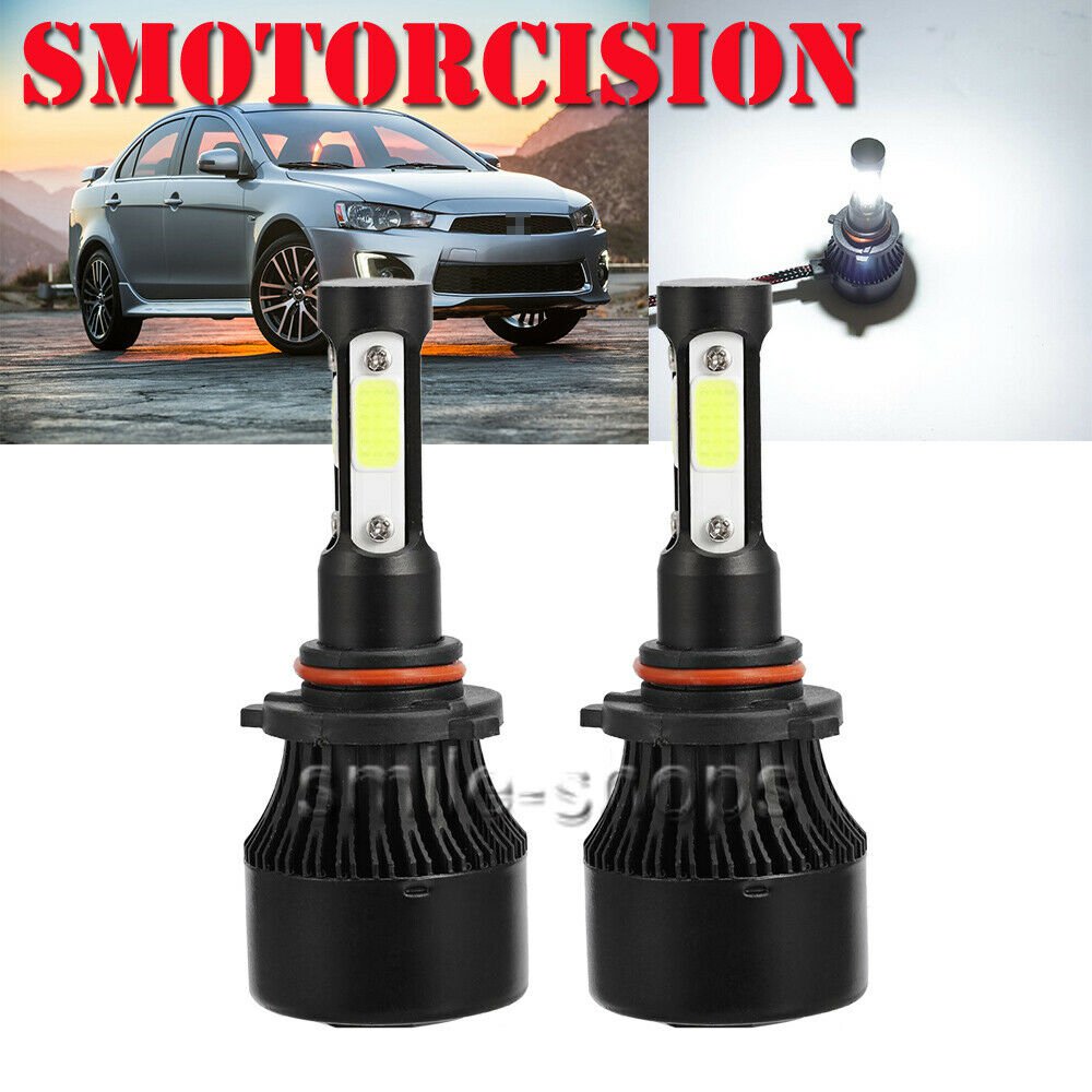 LED Headlight Kit High 9005 White 1900W 285000LM For Mitsubishi LANCER 2008-2016