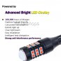 2pcs Super Bright Red T10 921 147 194 Car 30 SMD 3030 LED Parking Lights Bulbs