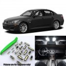 White 18pcs Interiro LED Light Kit for 04-11 BMW 5 Sereis E60 Sedan + Free Tool