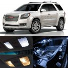 20pcs White Reverse + Fog + Tag + Interior LED Lights Fit For 13-16 GMC Acadia