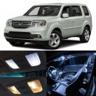 20pcs White LED Interior LED Bulbs + Reverse Light Fit For 2006-2015 Honda Pilot