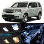 20pcs White LED Interior LED Bulbs + Reverse Light Fit For 2006-2015 Honda Pilot