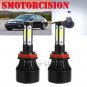 LED Headlamp Kit H11 H9 H8 6000K 1900W 285000LM Fog Light For 2007-2008 Acura TL
