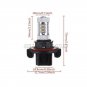 2pcs H13 9008 80W Bright White LED Bulbs For Car Fog Light Driving Light Bulbs