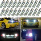 20pcs Pure White 1156 BA15S 5050 18SMD Turn Signal Backup Reverse LED Light Bulb