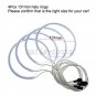 4pcs 131MM CCFL 4300K Yellow Angel Eyes Halo Ring Kit For BMW E36 E38 E39 E46 M3