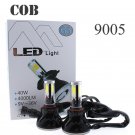 80W 8000LM 9005 HB3 H10 COB LED Headlight 6000K Bulbs High Power Lamp Light