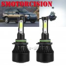 LED Headlight Kit HB4 9006 White 1900W 285000LM Low Beam For 1998-2010 GMC Envoy