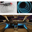 3M Car Vehicle Ambient Interior ICE Blue Cold Light Strip Atmosphere Neon Lamp