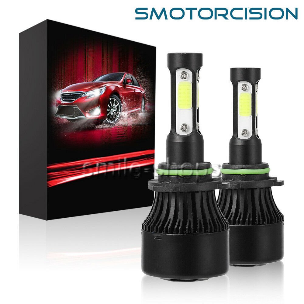 LED Headlight Conversion Kit 9006 6000K Xenon White For 2005-2010 Chrysler 300