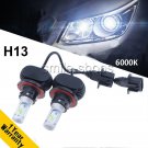 2x H13 LED Headlight Bulb Conversion For Dodge Ram 1500 2500 3500 COB Error Free