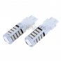 2pcs Green 3157 3156 4157 92SMD 4014 LED For Car DRL Daytime Running Light Bulb