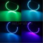 4 x RGB Color LED Angel Eye Halo Rings for BMW E46 E39 3 5 7 Series Headlights