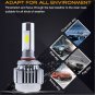 Low Beam LED HID White Bulbs Headlamp Kit H11 For Volvo VNL VNM 630 670 730 780