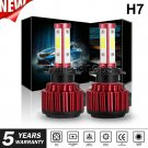 COB H7 LED Headlight Conversion Kit 1800W 270000LM Lamp Light Bulbs 6000K White