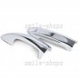 Set Chrome Door Handle Catch Cover Cap Trim Molding For 2006-2010 VW Passat
