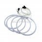 4pcs CCFL White Angel Eye Halo Ring LED Kit For BMW 3 5 7 Series E30 E32 E34