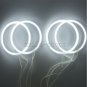 4pcs CCFL White Angel Eye Halo Ring LED Kit For BMW 3 5 7 Series E30 E32 E34