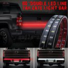 60" 2-Row Tailgate Flex Truck LED Light Bar Strip For Dodge Ram 1500 2500 3500