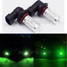 2pcs 9005 HB3 Green 33SMD LED Car Fog Light Driving Daytime Running Light Bulbs
